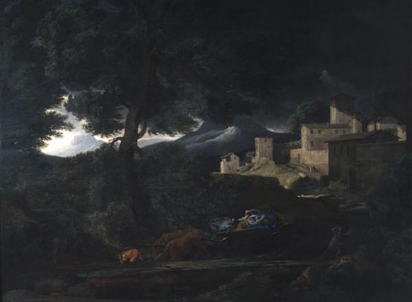 Nicolas Poussin L orage Germany oil painting art